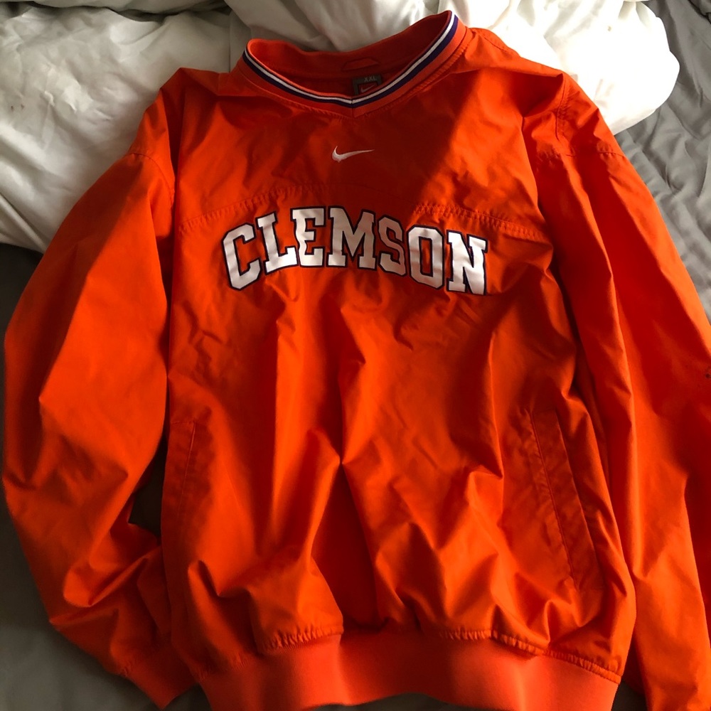 vintage nike clemson pullover